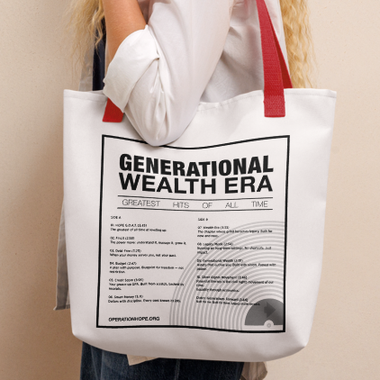 Generational Wealth Tote bag